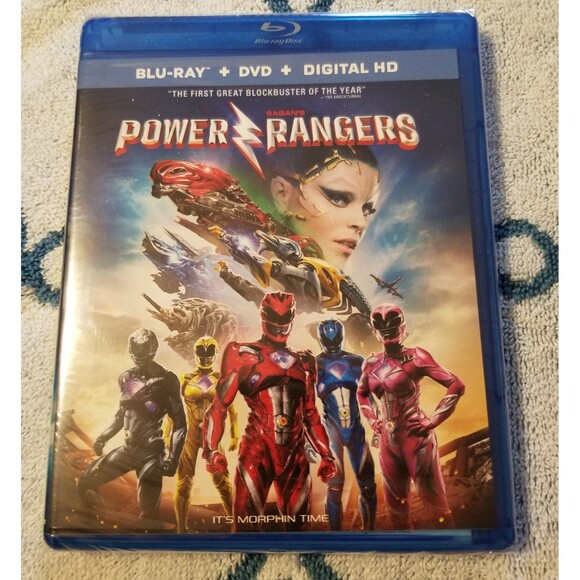 Saban's Power Rangers Blu-ray/DVD/Digital, 2-Disc Set New SEALED - Picture 3 of 10